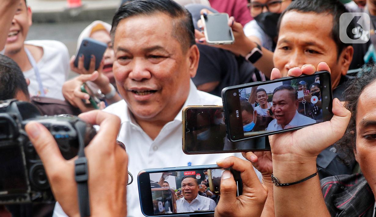 Sebelumnya, Hariyanto pernah diklarifikasi KPK pada Kamis (6/4).  Hariyanto menjalani klarifikasi selama 6 jam. (Liputan6.com/Angga Yuniar)