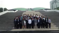 Kunjungan dari kedutaan China ke DPR. (Liputan6.com/Devira Prastiwi)