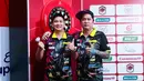 Dalam laga final yang digelar di East Dome, Supermal Karawaci, Tangerang, Tirta Suparjo mengalahkan William Lee dengan skor cukup meyakinkan 5-2. (Bola.com/M Iqbal Ichsan)