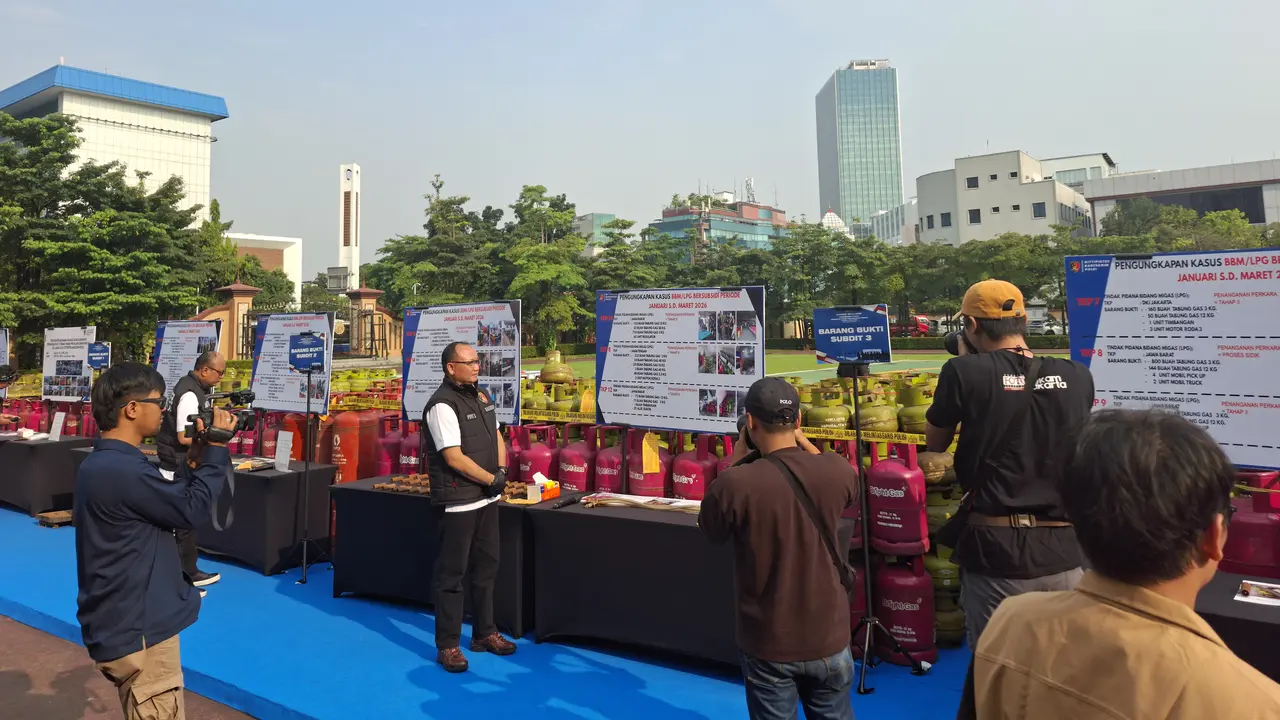 Barang Bukti Penyalahgunaan BBM dan Elpiji Bersubsidi
