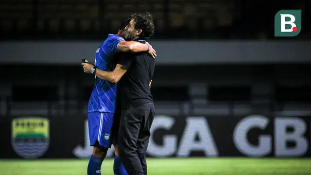 Foto: Momen Terakhir Luis Milla Bersama Persib Bandung di BRI Liga 1 2023 / 2024