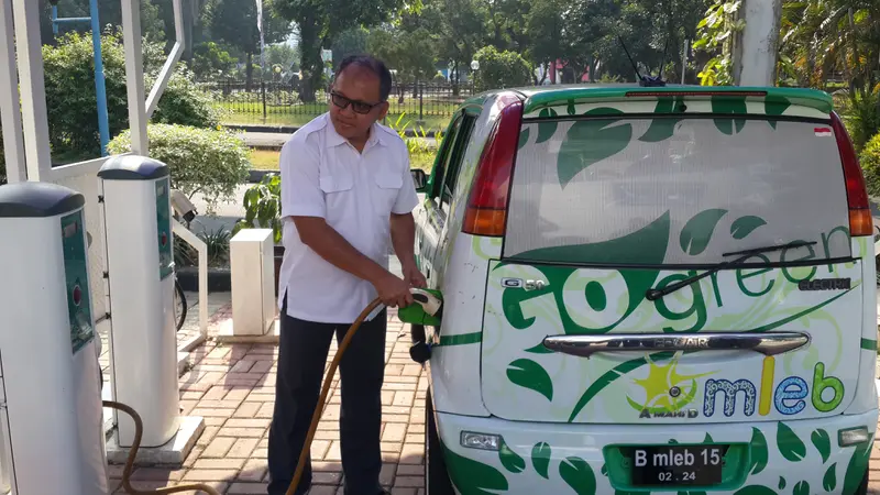 Stasiun Penyedia Listrik Umum (Foto: Wicak Liputan6.com)