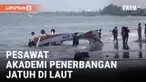 Pesawat Cessna Jatuh di Pantai Banyuwangi