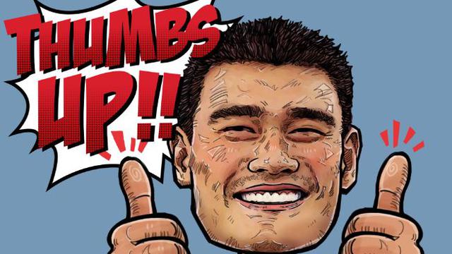 Stiker Yao Ming