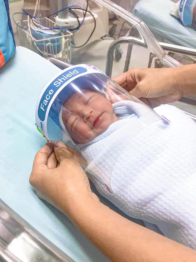 Sederet Potret Menggemaskan Bayi Bayi Baru Lahir Di Thailand Pakai Pelindung Wajah Lifestyle Liputan6 Com