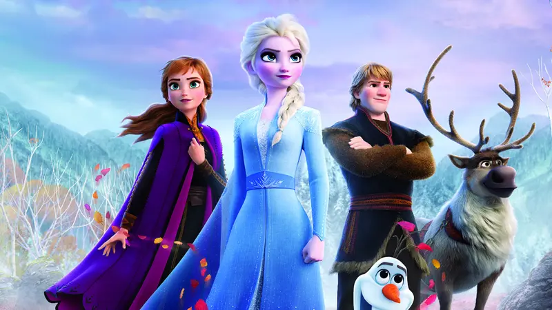 Kemasan susu anak Frozen 2