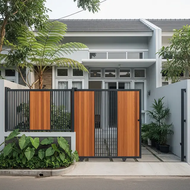 9 Model Pagar Besi Dorong Rumah Minimalis, Solusi Estetis dan Fungsional