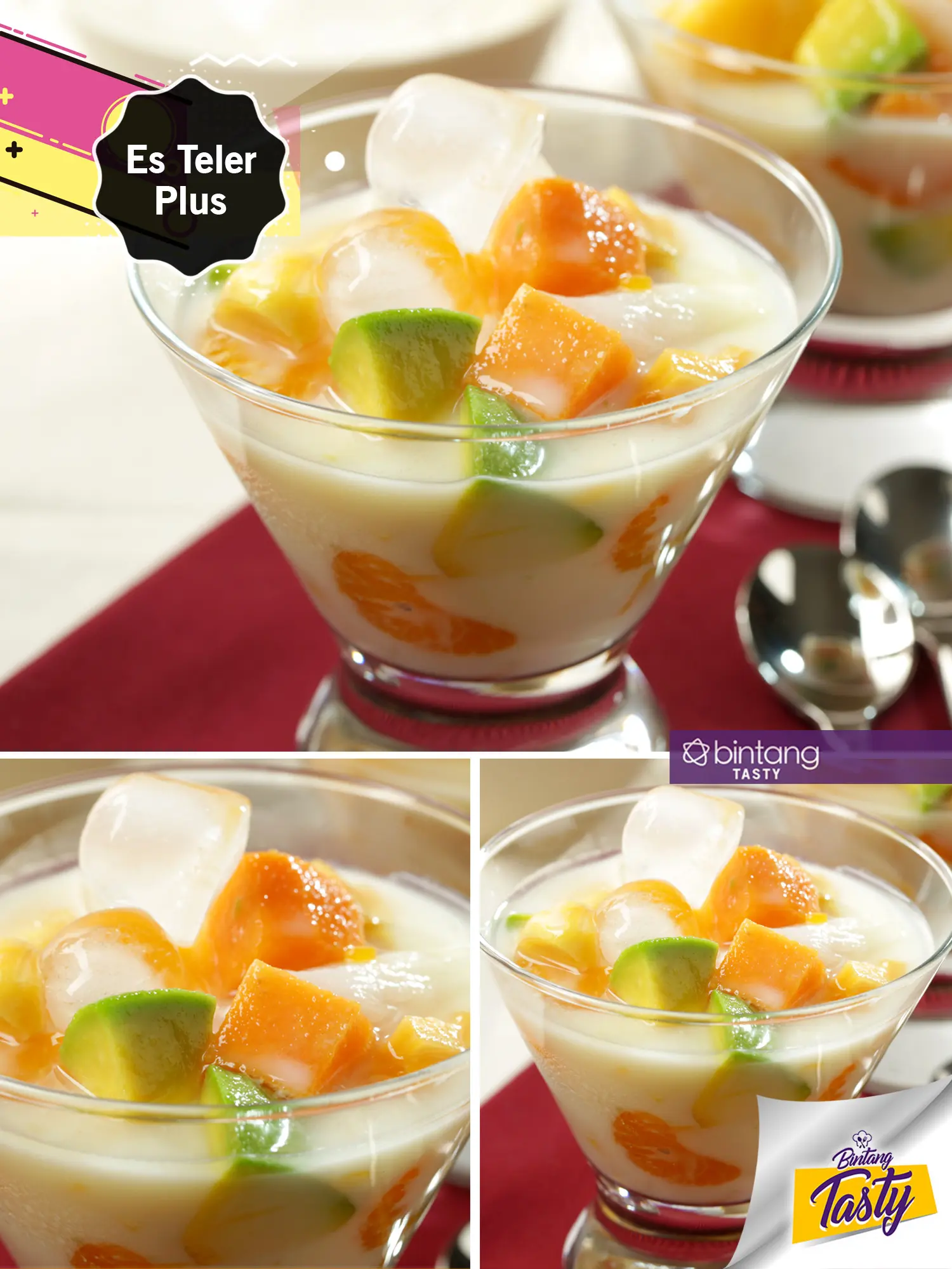 Es Teler Plus. (Foto: Bintang.com/Daniel Kampua, Digital Imaging: Nurman Abdul Hakim, Chef: Arum Sari)