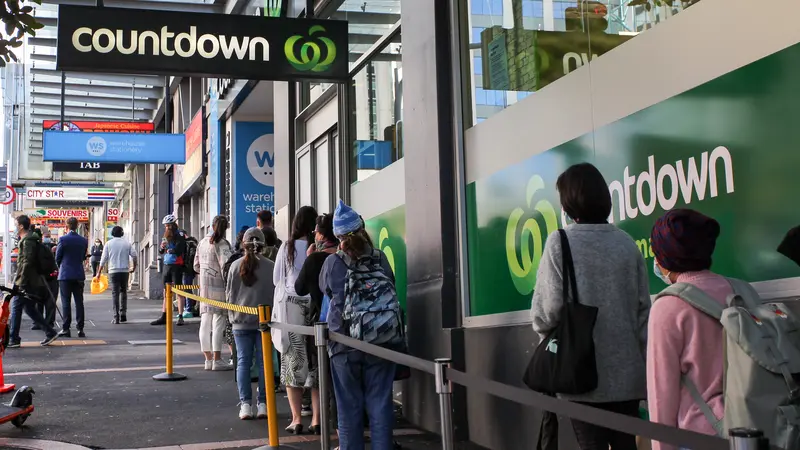 FOTO: Kasus COVID-19 Meningkat, Selandia Baru Kembali Lockdown Kota Auckland
