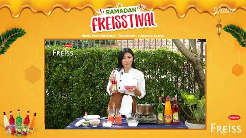 Chef Vania Wibisono dan Adelia Pasha Berbagi Menu Buka Puasa Lezat di Ramadan Freisstival