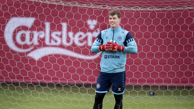 Latihan Timnas Denmark Kualifikasi UEFA Euro 2024