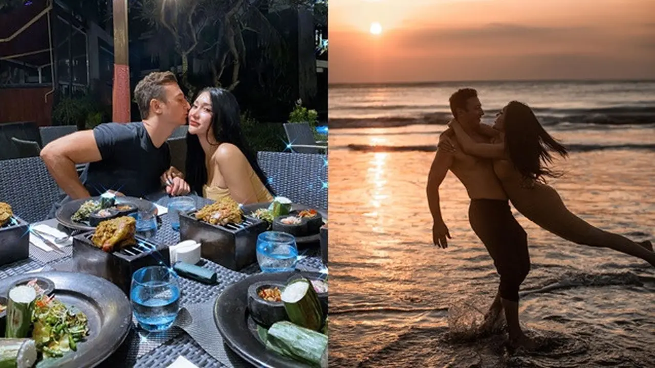 6 Momen Seru Liburan Lucinta Luna dan Kekasih Barunya di Bali