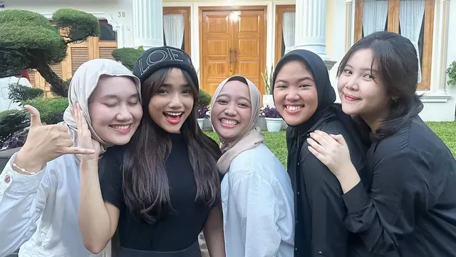 Fuji An dan sahabatnya (Instagram/fuji_an)