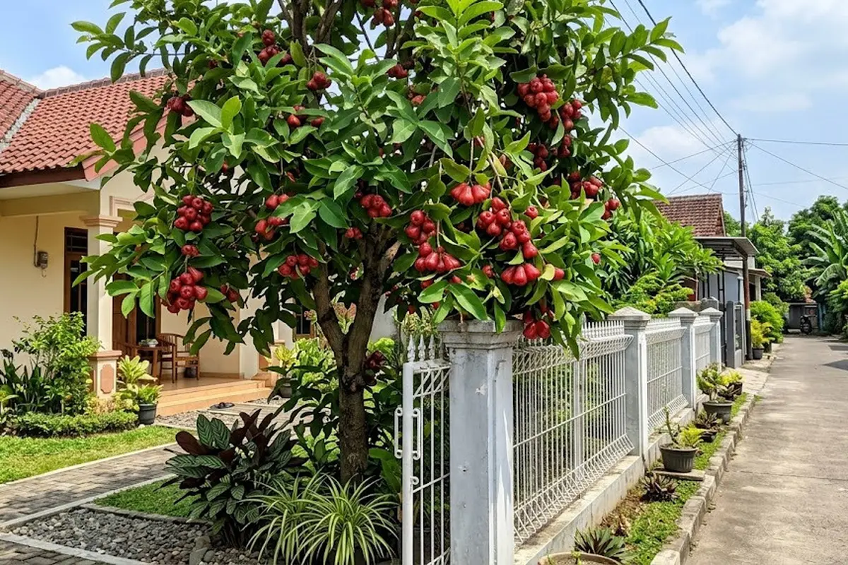 Pohon Buah yang Cocok Ditanam Dekat Pagar Rumah