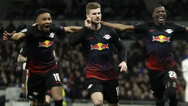 Gol Penalti Timo Werner Antar RB Leipzig Bungkam Tottenham
