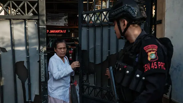 Pasca Ledakan, SMAN 72 Jakarta Dijaga Ketat Personel Gabungan