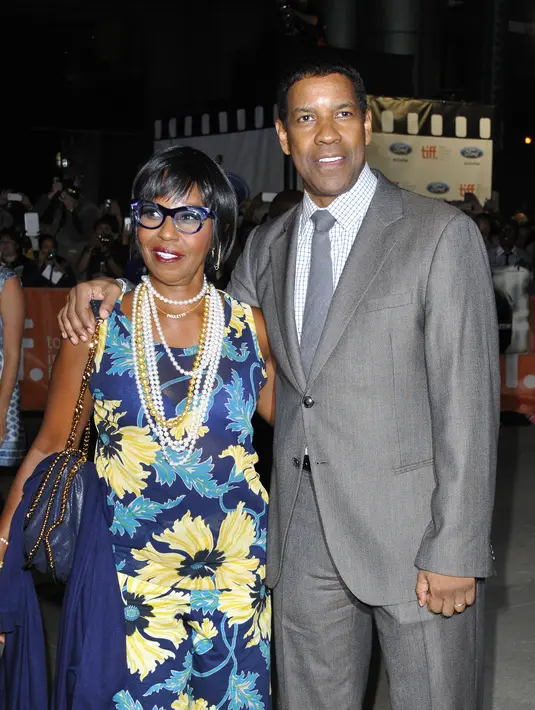 Pauletta Washington dan Denzel Washington, menikah sejak tahun 1983. (Bintang/EPA)