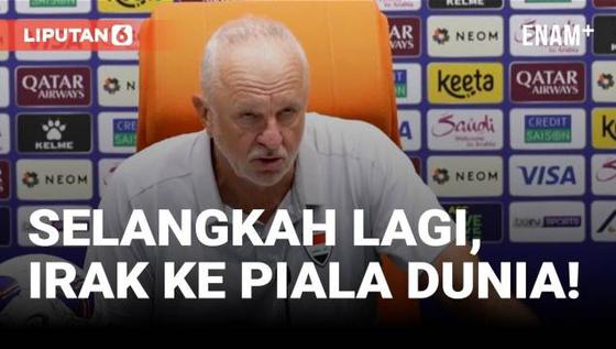 Tekuk Indonesia 1-0, Irak Selangkah Lagi ke Piala Dunia!