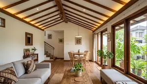 6 Inspirasi Plafon Kayu, Bikin Interior Rumah Makin Hangat dan Elegan