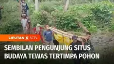 Sebuah pohon besar di situs budaya Bulu Matanre, Kabupaten Soppeng, Sulawesi Selatan, roboh lalu menimpa pondok yang ditempati para pengunjung yang berteduh dari hujan. Akibatnya sembilan orang pengunjung tewas.