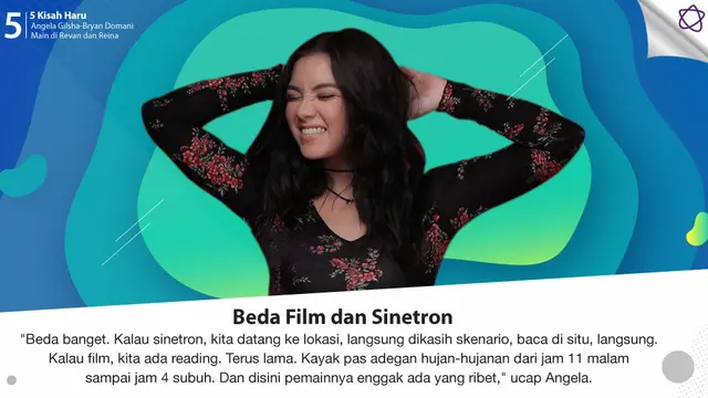 [Bintang] Angela Gilsha dan Bryan Domani