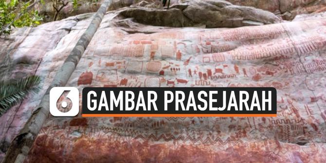 VIDEO: Arkeolog Temukan Lukisan Prasejarah di Hutan Amazon, Seperti Apa?