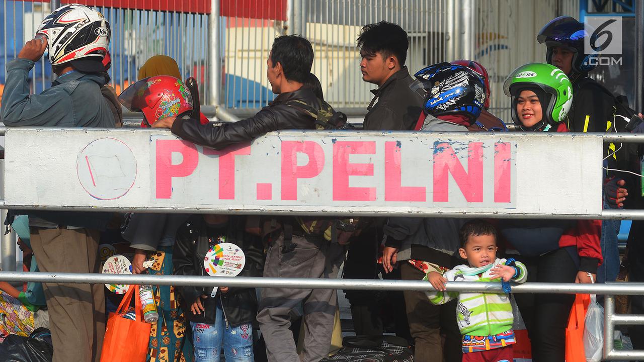Mudik Gratis Pemotor dengan Kapal Laut