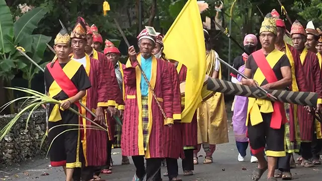 Seni tarian di Wakatobi.