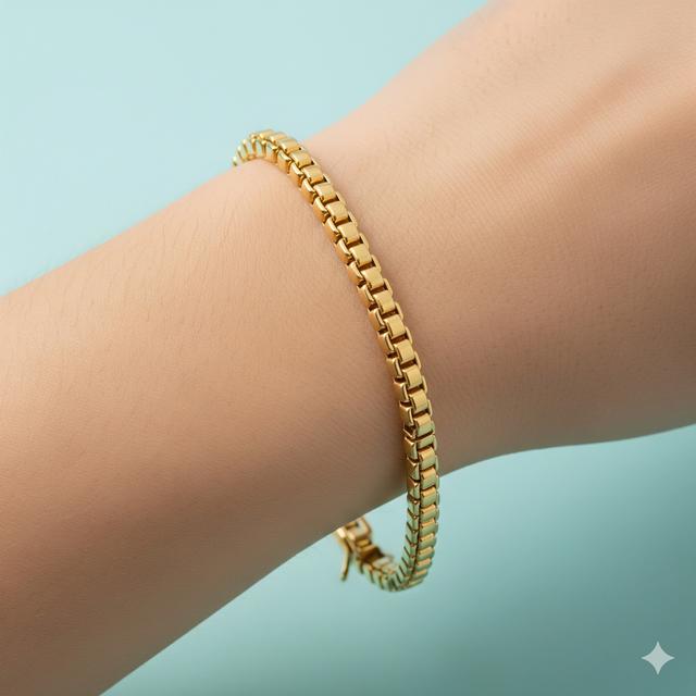 Model Gelang Rantai Emas Solid Terbaik untuk Investasi di 2025. Gemini