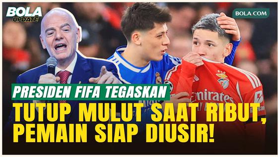 Perang terhadap Rasisme, Gianni Infantino: Tutup Mulut saat Bertengkar, Pemain Langsung Diusir