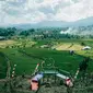 Citol Hill merupakan sebuah bukit yang berada di Desa Tondok Bakaru, Kecamatan Mamasa, tepatnya di kaki Gunung Mambuliling. (Liputan6.com/ Abdul Rajab)