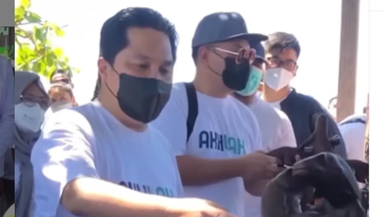Menteri BUMN Erick Thohir. Instagram @erickthohir