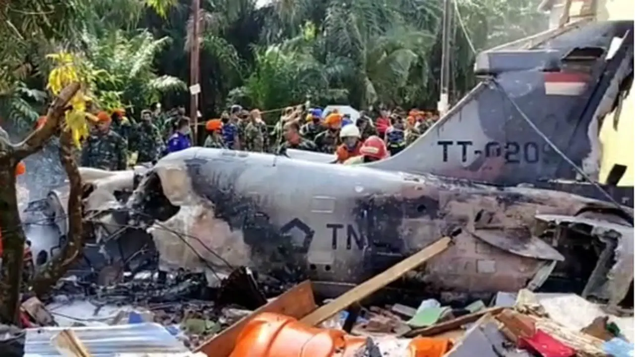 Pesawat TNI Jatuh di Kampar, Pekanbaru