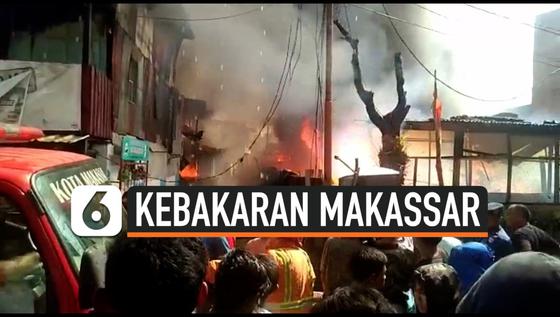 VIDEO: Akibat Lupa Mematikan Kompor 10 Rumah Ludes Terbakar