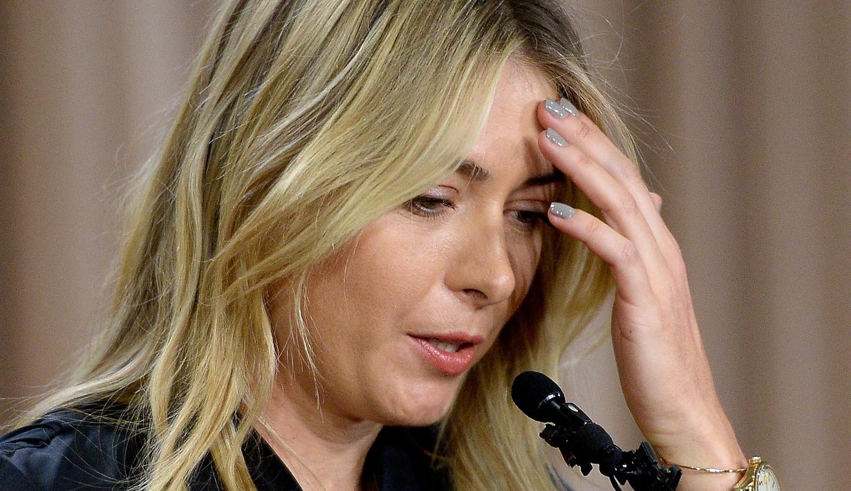 Dokter keluarga Maria Sharapova meresepkan petenis cantik asal Rusia tersebut meldonium untuk mengobati flu, masalah pada jantung, dan meningkatkan sistem kekebalan tubuh. (Getty Images/AFP/Kevork Djansezian)