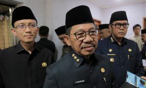 Wali Kota Tangerang Sachrudin. (Liputan6.com/Pramita Tristiawati)