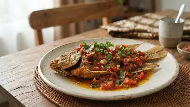 Ikan Goreng Saus Tomat