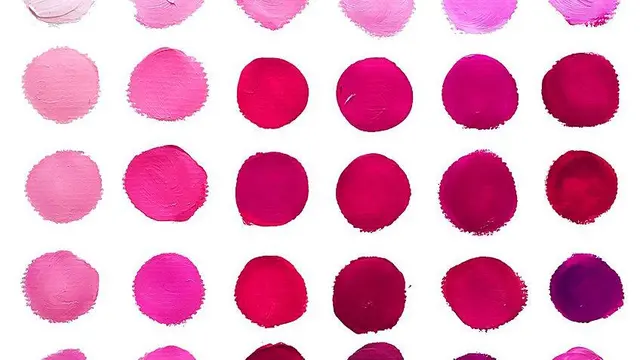 Kombinasi Warna Fuschia dan Palet