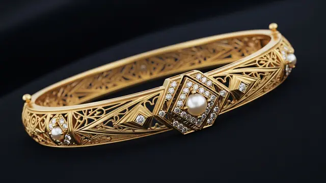 8 Model Gelang Bangle Emas Kuning Tren 2026, Perpaduan Klasik dan Modern