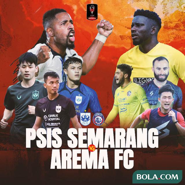 Piala Presiden 2022 - Duel Antarlini - PSIS Semarang Vs Arema FC