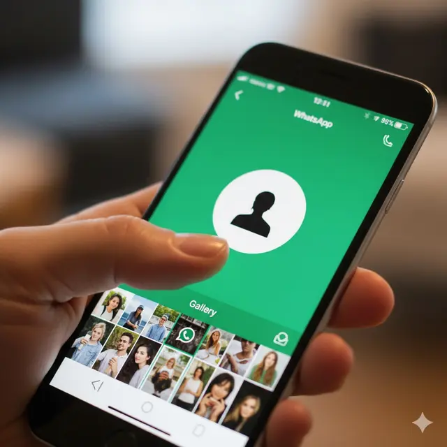 Cara Ganti Foto Profil WA (Foto: Gemini AI)