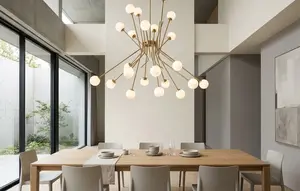 7 Ide Desain Lampu Gantung di Atas Meja Makan, Bikin Ruangan Makin Estetik