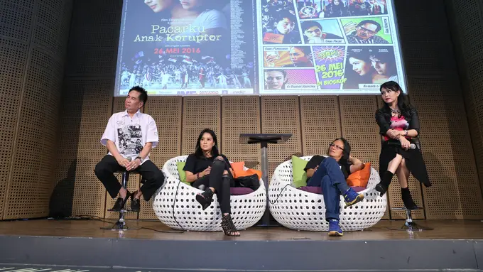 [Bintang] Preskon film Pacarku Anak Koruptor