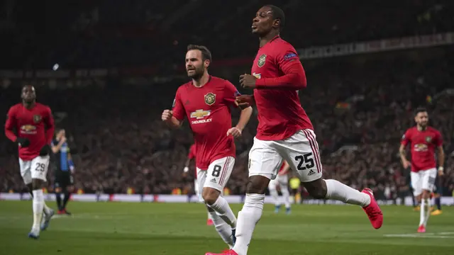 Manchester United Gulung Club Brugge 5-0