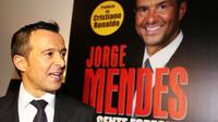 Jorge Mendes jadi agen olahraga paling berkuasa nomor dua di dunia versi Forbes. (EPA/Manuel De Almeida)