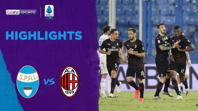 VIDEO: Highlights Serie A, AC Milan Ditahan Imbang SPAL 2-2