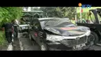 Kecelakaan beruntun bermula saat Kopaja yang melaju kencang dari arah Lebak Bulus menuju Palmerah tiba-tiba kehilangan kendali.