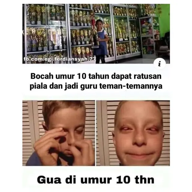 7 Meme Beda Prestasi Anak Seumuran Ini Bikin Merenung