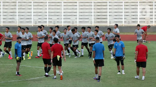 FOTO: Intip Latihan Timnas Indonesia U-19 Jelang Bertolak ke Kroasia