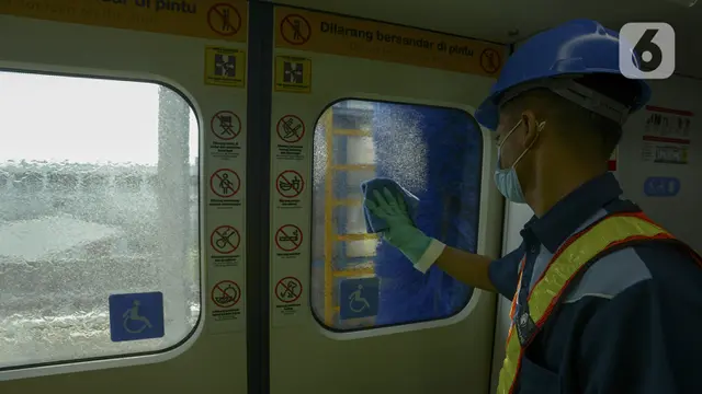 Langkah LRT Jakarta Antisipasi Penyebaran Virus Corona